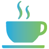 solid icon of a cup of coffee