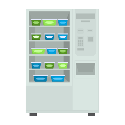 Frozen Food Vending Machine