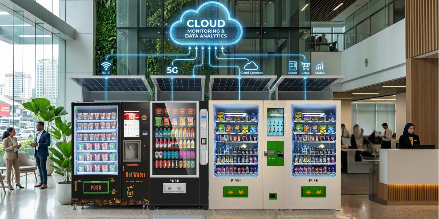Real-Time Monitoring Vending Machine Sales with KCH Vending Machine