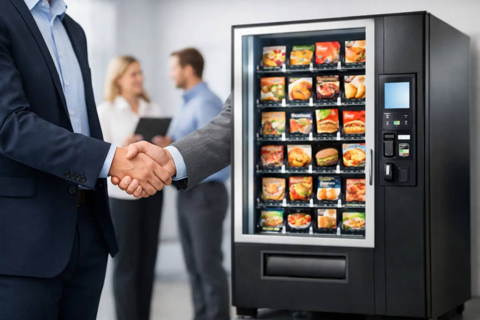 Choosing a Frozen Food Vending Machine Supplier