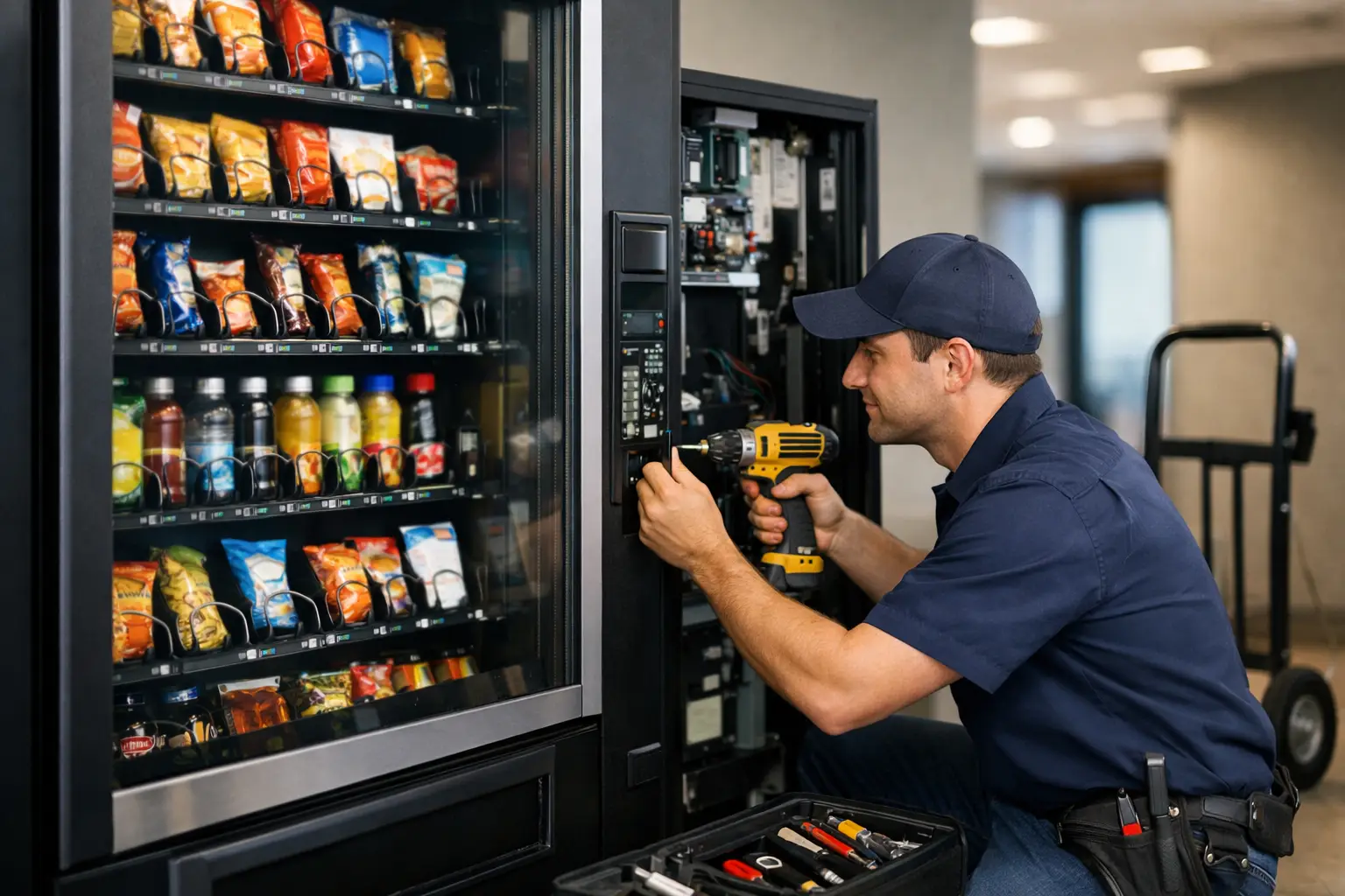 How to Install Commercial Vending Machines